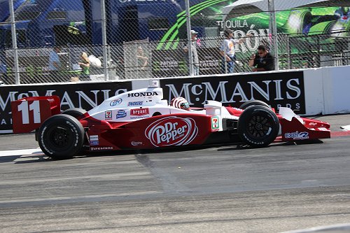 Tony Kanaan kwam moeizaam op gang